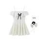 (Apricot+Hair Tie) Comes with