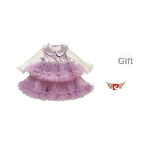 PIERRE CARDIN Фиолетовые Платья для Девочек