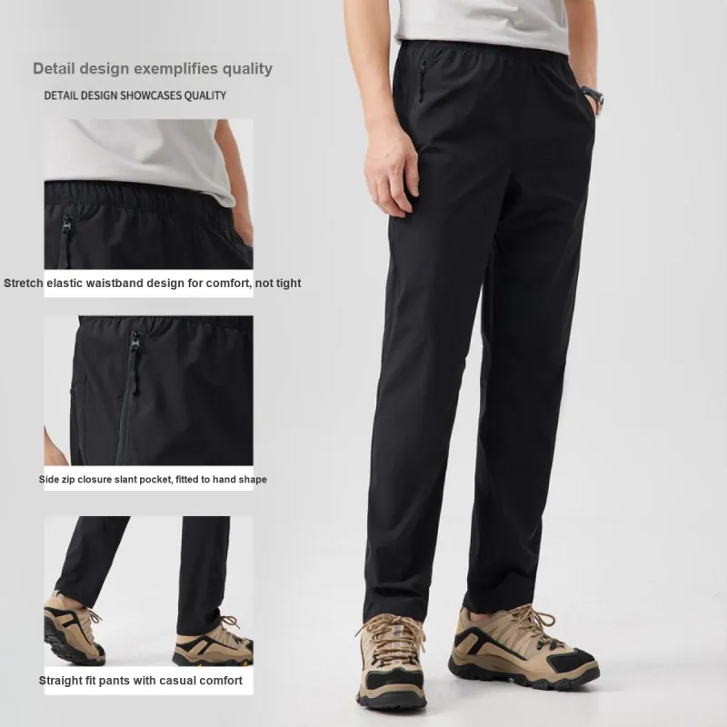 Red bean Casual Pants Men-20