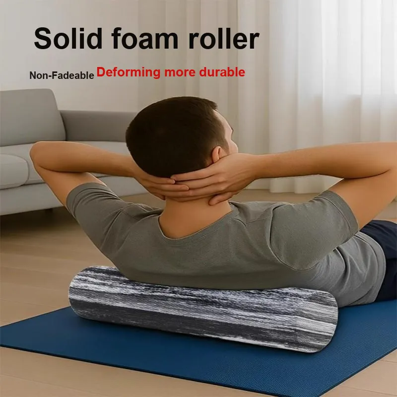 Ph.D. Research Solid Foam Rollers Camouflage Black Gray EVA Full Body 45*12.5cm-1