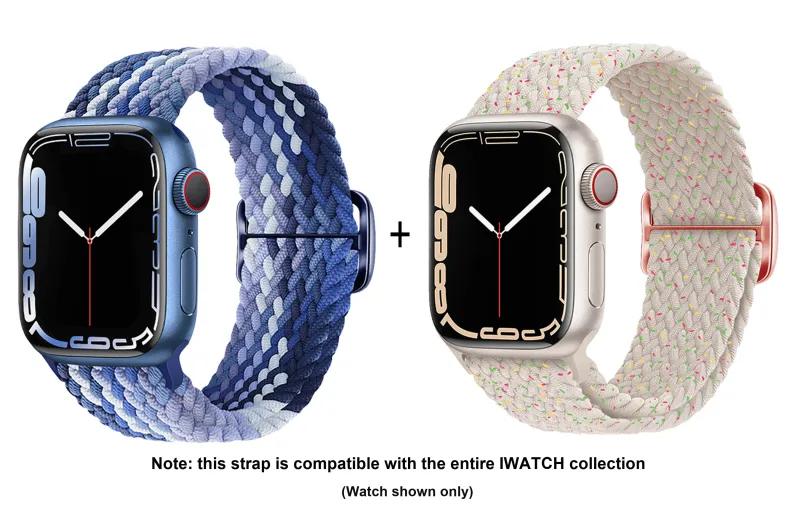 ZHISHENG Apple Compatibility Watch Band 38~49mm Watch Dial Nylon Material-15
