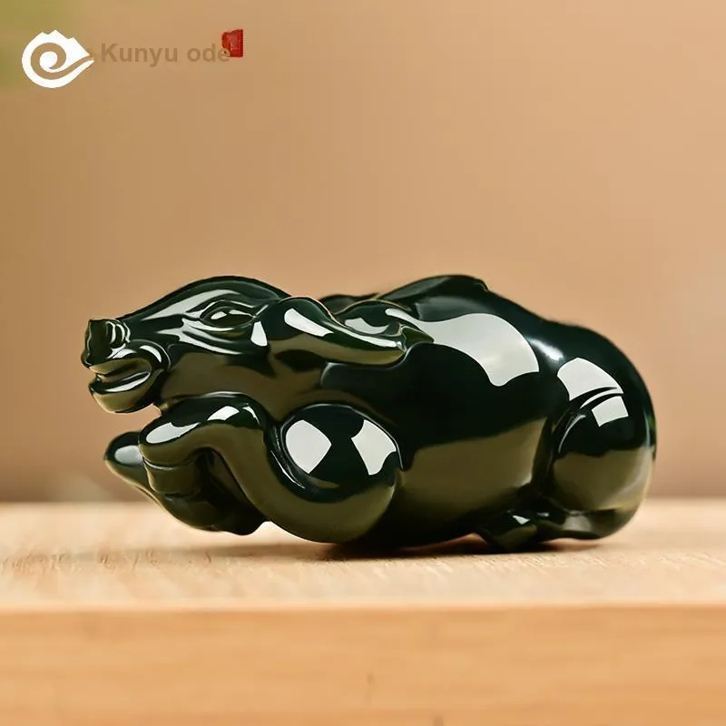 KUNYUYAO Pendants Green Jade Unisex-3