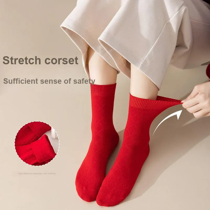 Montagut Mid Calf Socks Women's 5 Pack-2