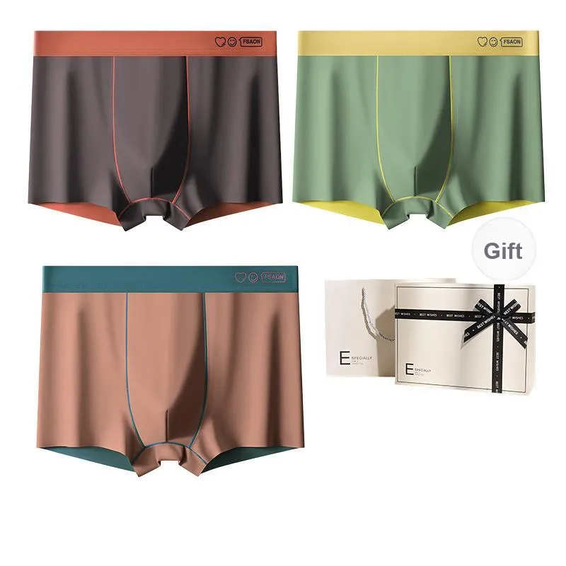 Inside The Orange Underwear Gift Box Men's Combo Set-4