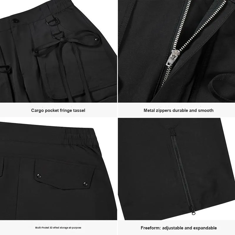 Ecko Cargo Pants Women's Black-5