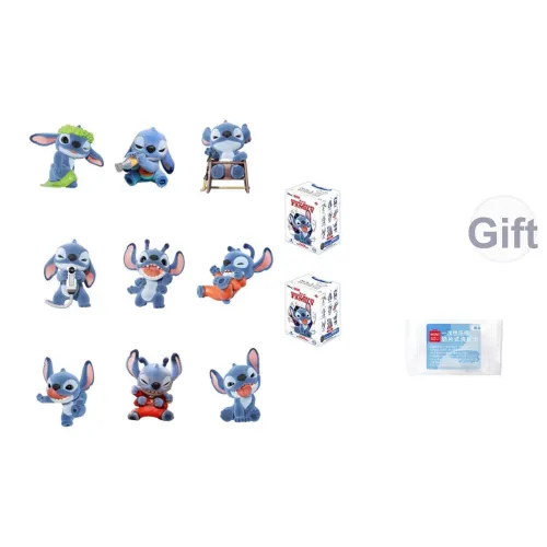 Miniso X Disney Стич Где Ты Шалун Коллекция Фигурка Слепые коробки Одна Слепая коробка Цельная коробка 8 шт