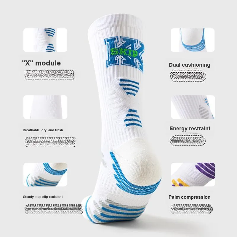 JKN Mid Calf Socks Unisex Combo Set-5