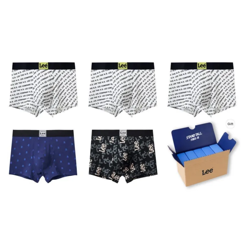 Lee Underwear Gift Box Men's 5 Pack-1