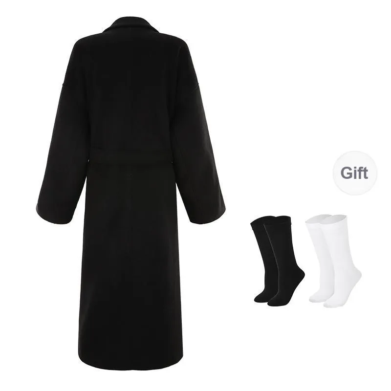 BSEVENI Coats Women's Black-1