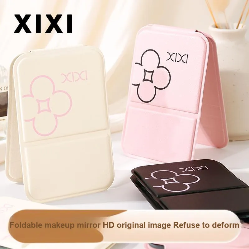 XIXI Portable And Foldable Make Up Mirrors Natural Compact And Easy To Carry-5