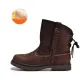 Dark Brown-Fleece-Lined