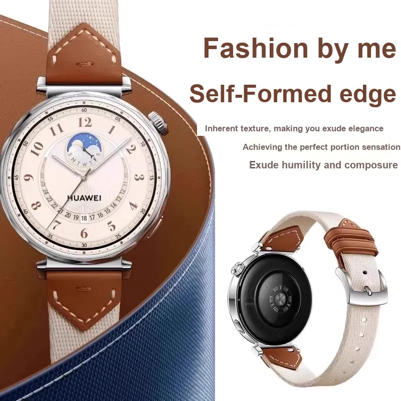 Fly Watch Band Huawei Compatibility Genuine Leather Material-2
