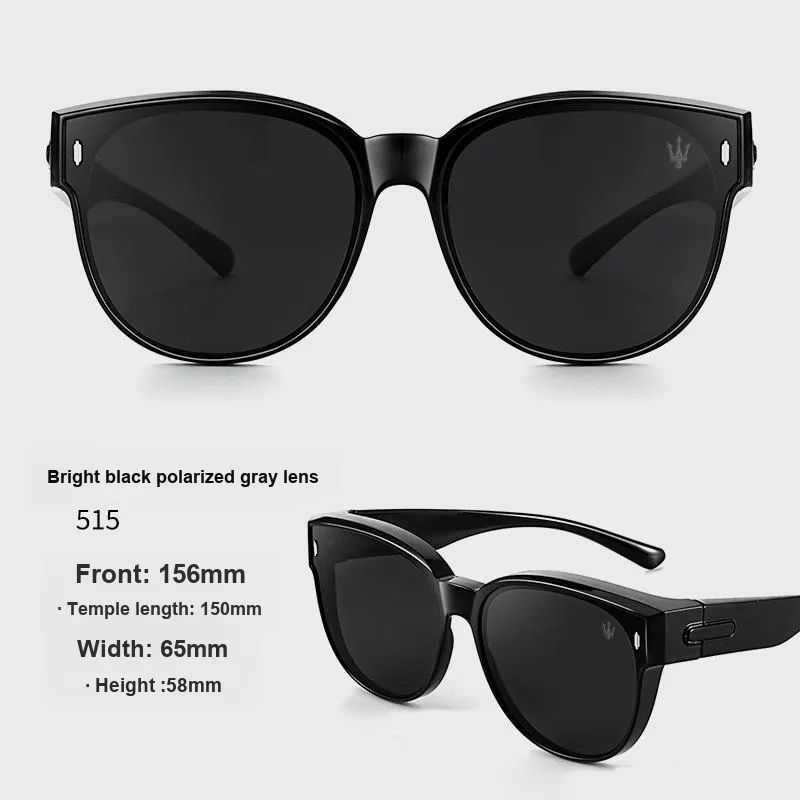 Maserati TR90 Oval Sunglasses Unisex-2