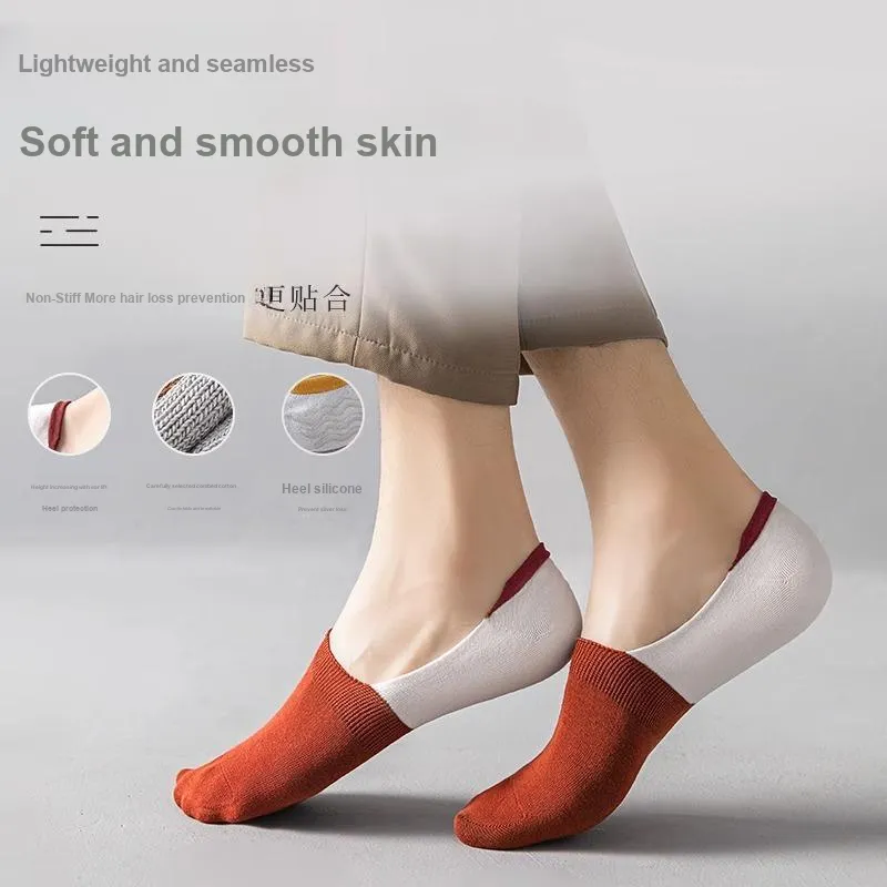 Taste The Color No Show Socks Unisex 5 Pack-21