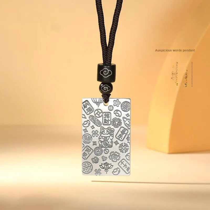 NSAOT 999 Fine Silver Pendants Unisex-1
