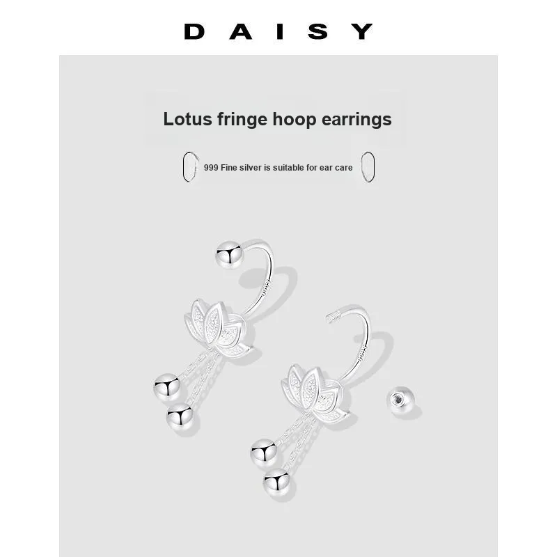 Daisy Dream Full Sterling Silver Stud Earrings Women's-4