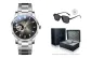 Stainless Steel Gray-Steel Band