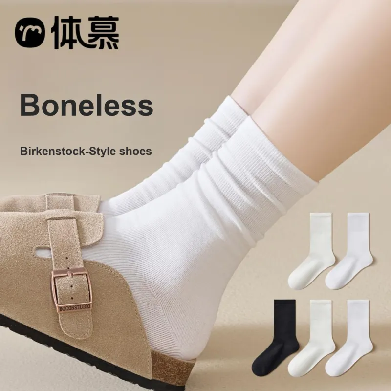 Temooues Unisex Mid-Calf Socks-8