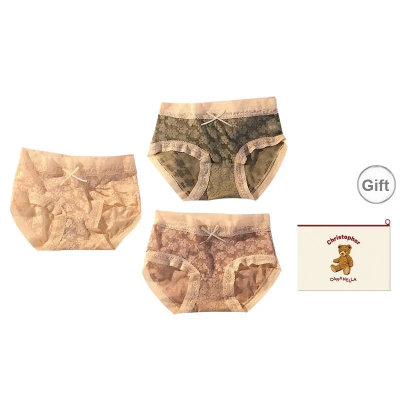 Caramella Underpants Women's Shopping Bag 3 Pack-6