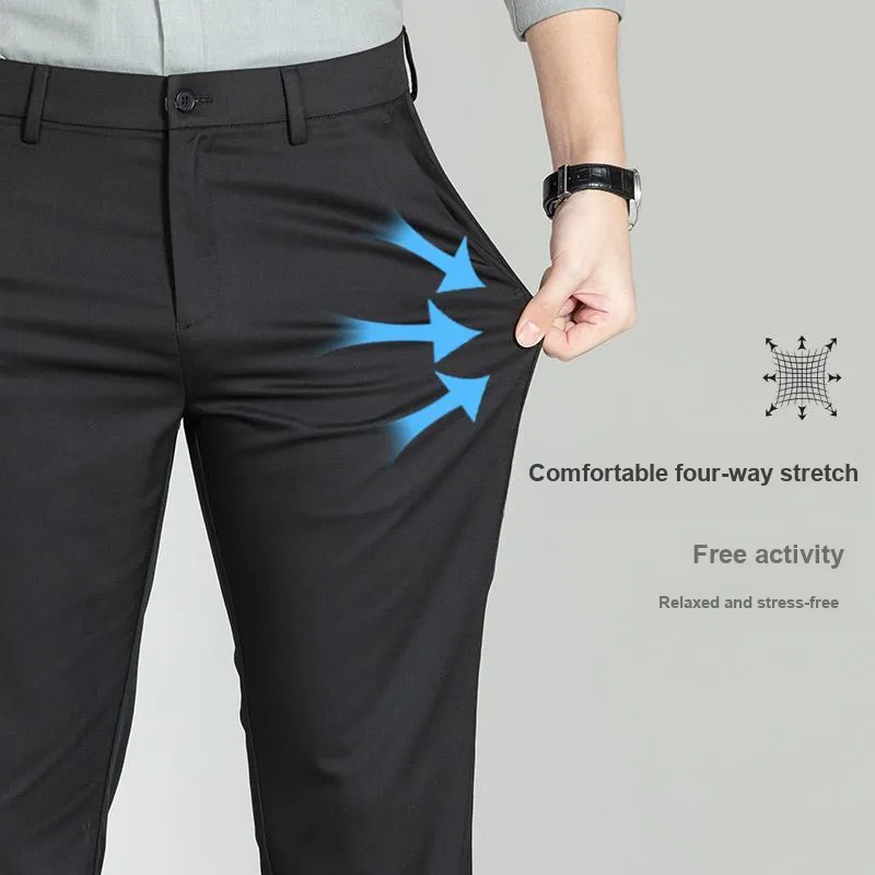 Red bean Casual Pants Men-4