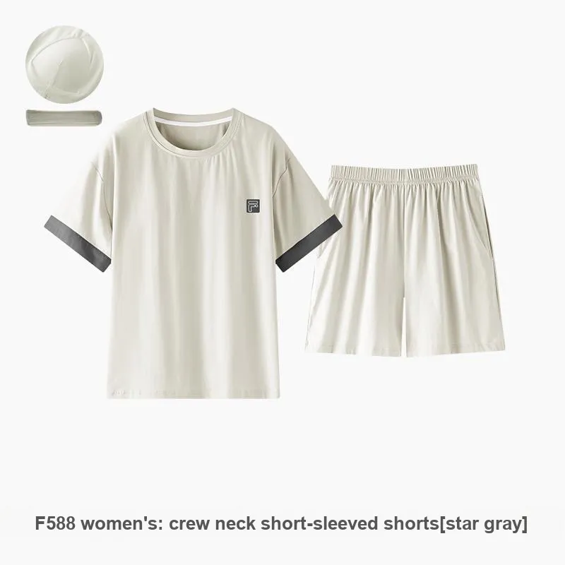 ZAO FU NIAO Pajama Set Women's Star Gray-1
