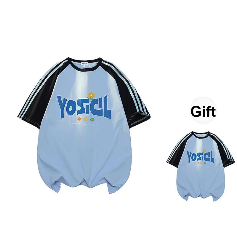 YOSICIL T Shirt Unisex Sky Blue Teal-9