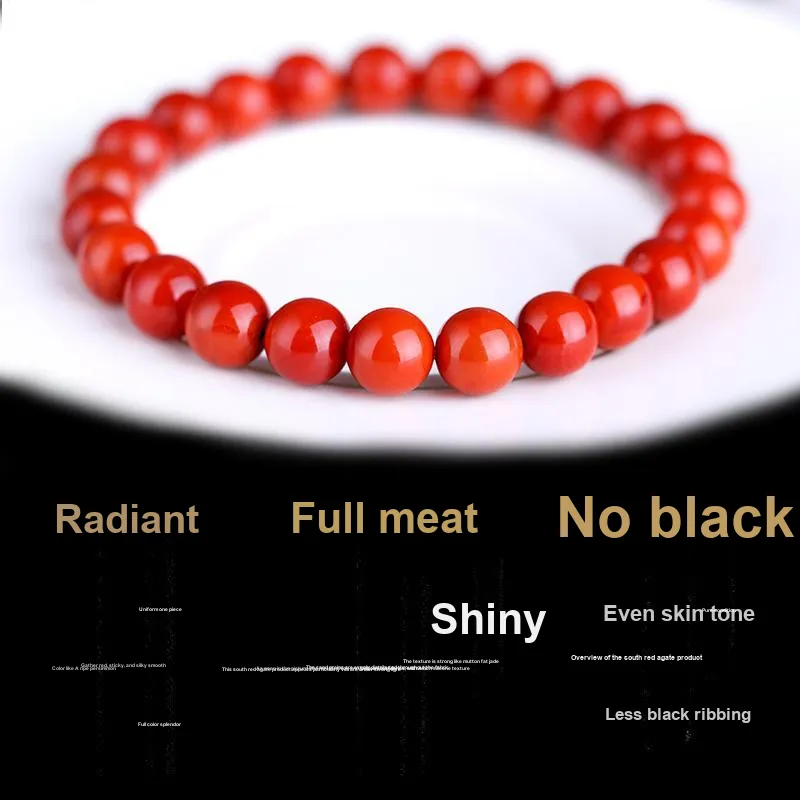 Cardamom Time Southern Red Agate Bracelets Unisex-2