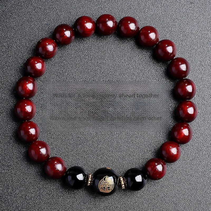 MUSHENGYUAN Rosewood Bracelets Unisex-27
