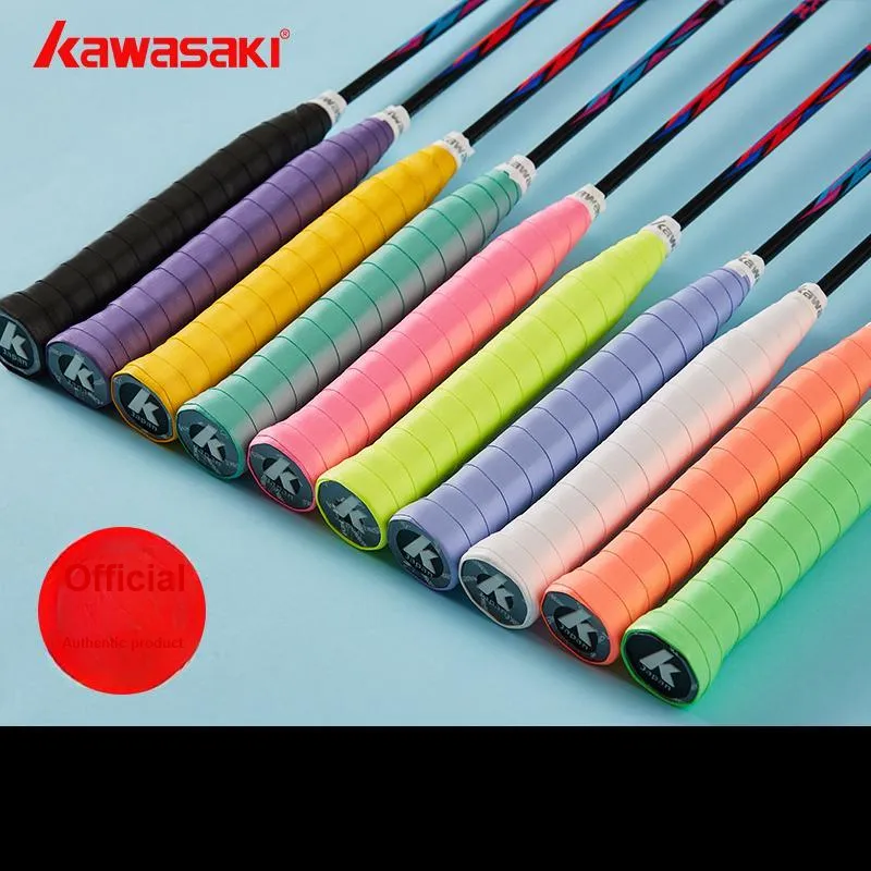 Kawasaki Badminton Grip Tape Neon Yellow Polyurethane PU Thin-12