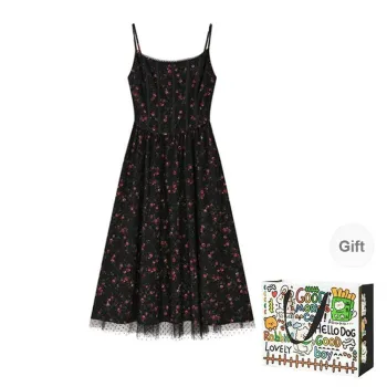 ZVJH Slip Dresses Women's Floral Dress Shopping Bag