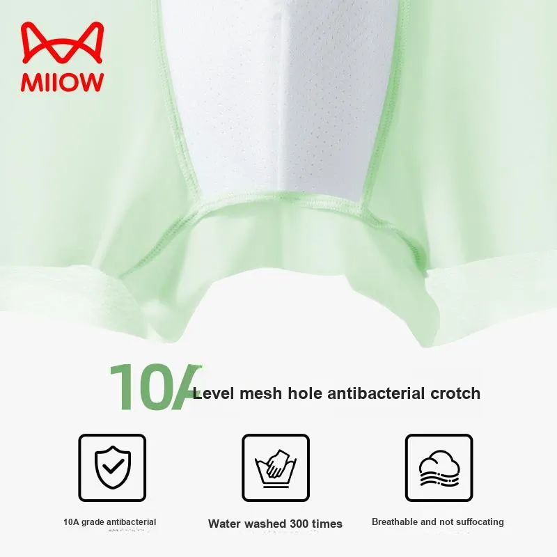 MIIOW Trendy Party Collection Cooling Summer Collection Underpants Men's 3 Pack-3