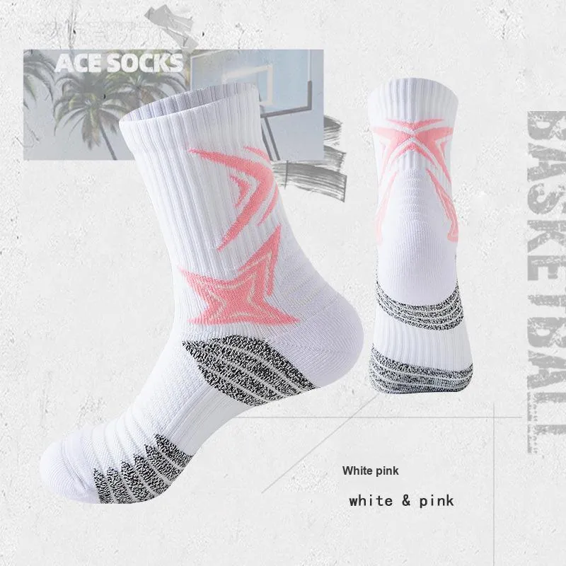 Gentle Welcome Basketball Socks Unisex Combo Set-17