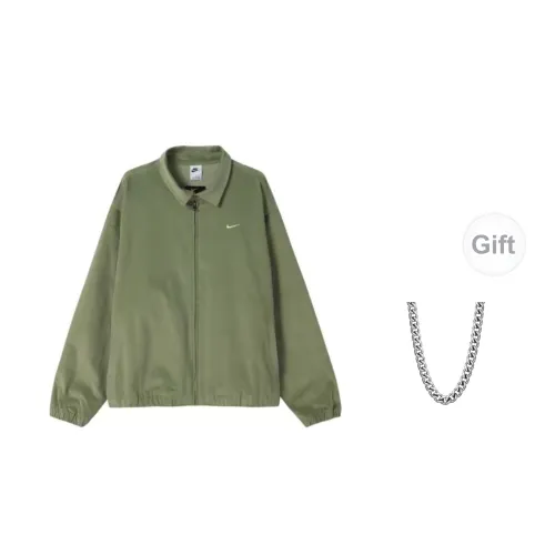 Nike Jackets Men Green Necklace