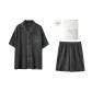 Elegant Dark Gray-Men's
