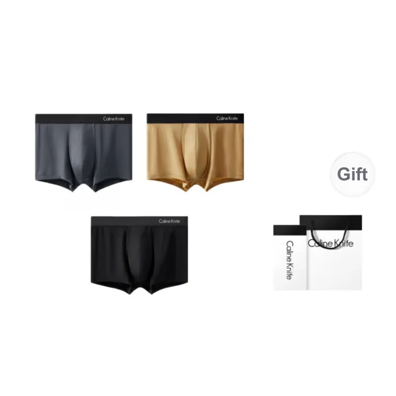 Qiao Ni Tong Underpants Men's Box 3 Pack-0