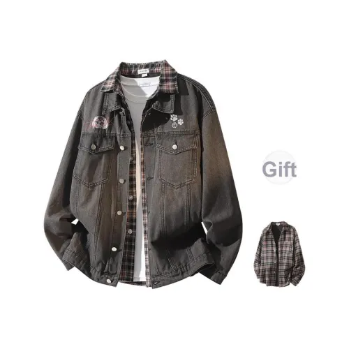 YOSICIL Унисекс Джинсовые Куртки