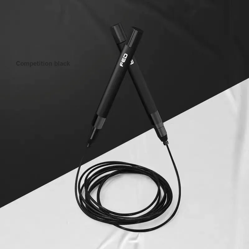 FEIERDUN Sports & Fitness Non Countable Jump Ropes Unisex PVC+Steel Wire Rope, Silicone, Alloy Controller-4
