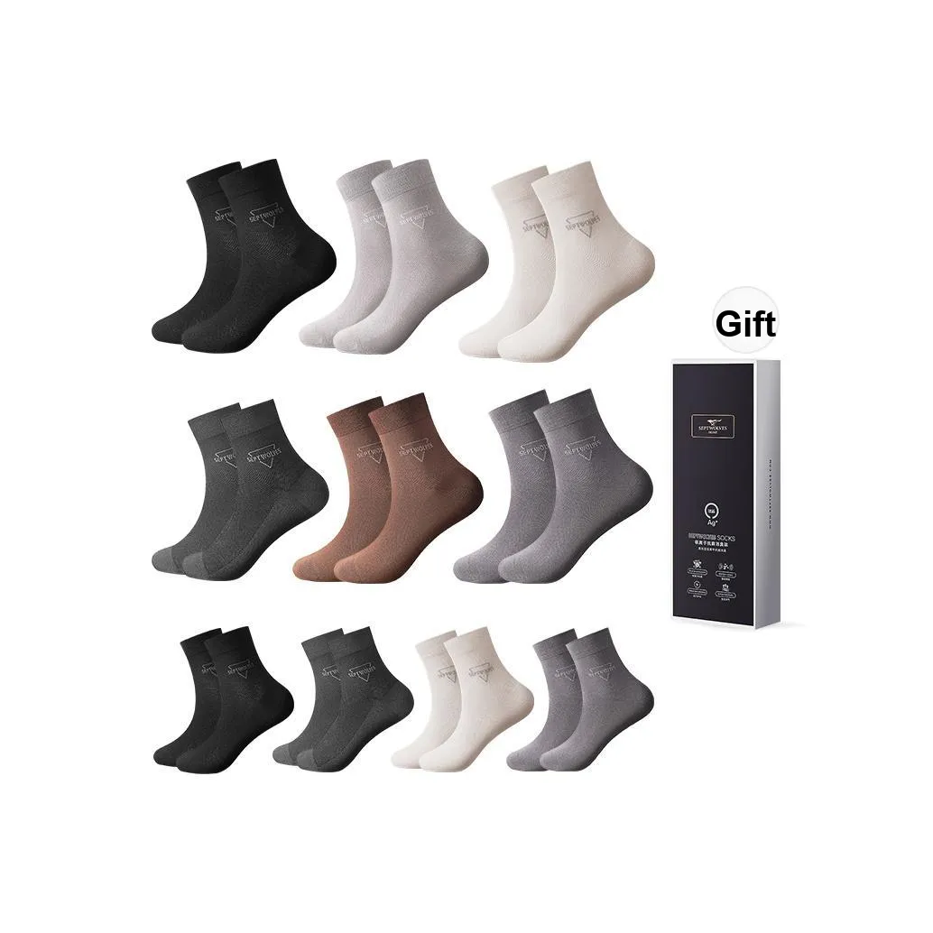 SEPTWOLVES Men Mid Calf Socks