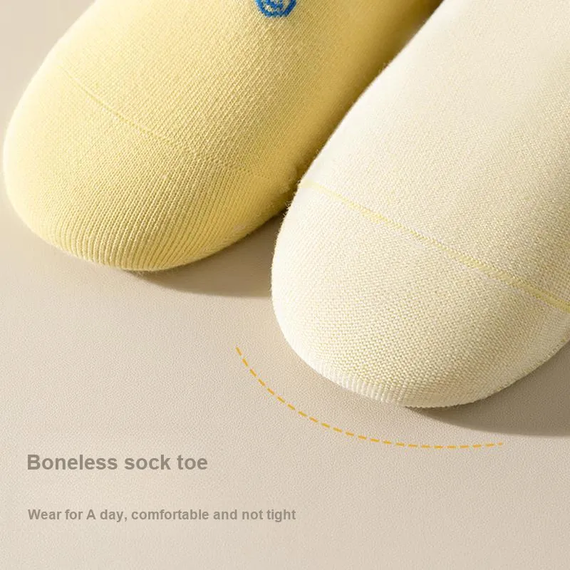 Top Melon No Show Socks Women's 5 Pack-13