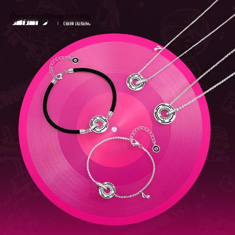 CHOW TAI SENG S925 Silver Necklaces Unisex-7