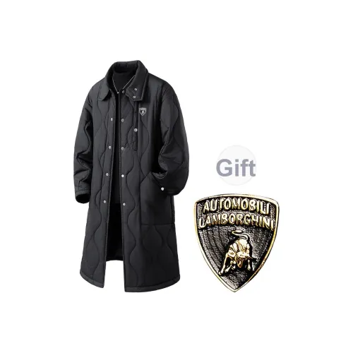 AUTOMOBILI LAMBORGHINI Хлопковый пуховик унисекс