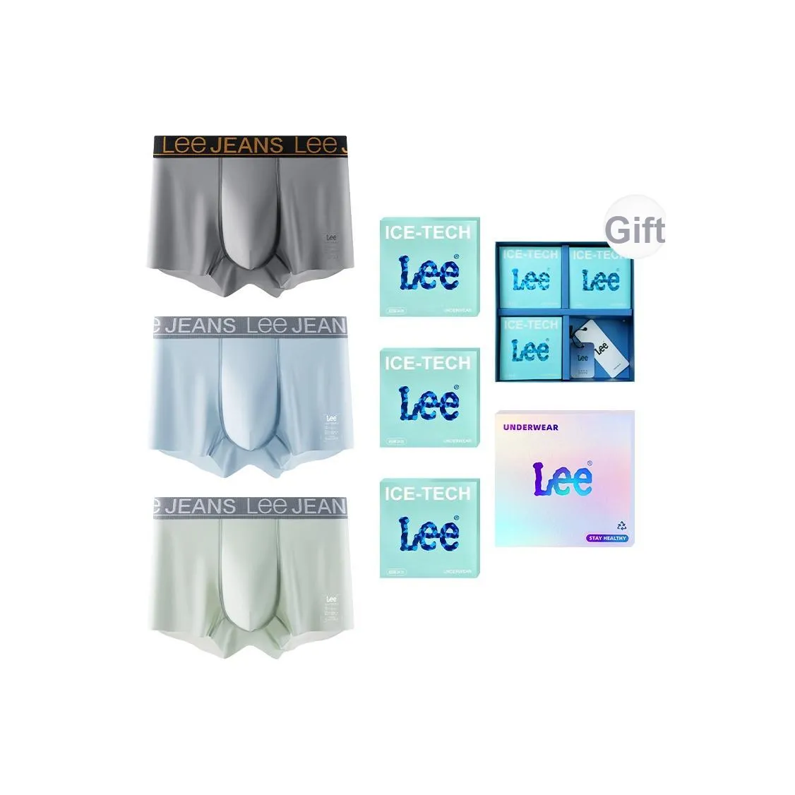 Ли Классик 101 Трусы Мужская Коробка 3 Пачки