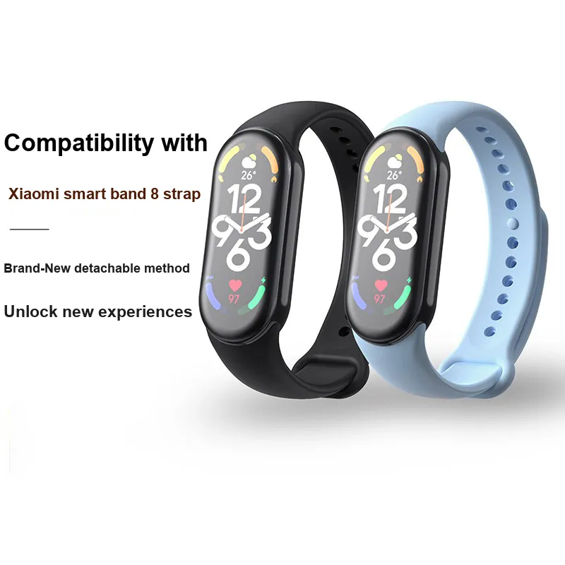 Bastion Xiaomi Compatibility Watch Band 150 240mm Silicone Material-3