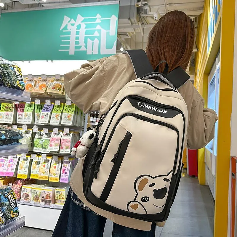 Vack Nylon Backpack Regular Unisex Multicolor-3