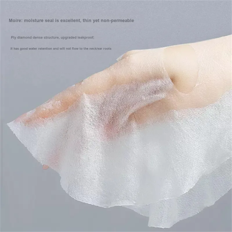 JINGLINGLONG Tencel Compressed Facial Mask With Mulberry Silk Extra Thin Hydrating-1