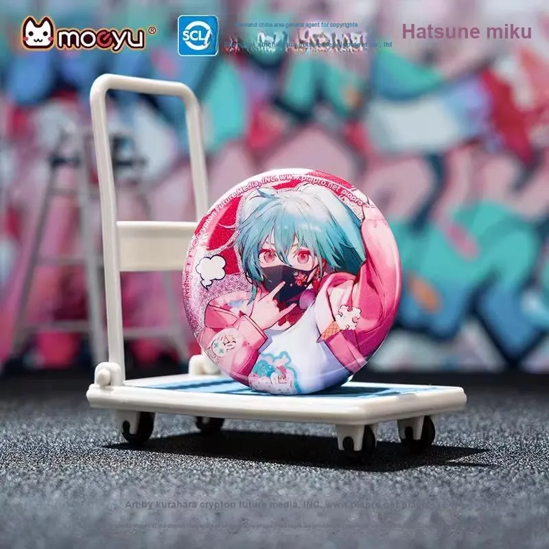 MOEYU Hatsune Miku Miku Commemoration Tinplate Badge Badges-11