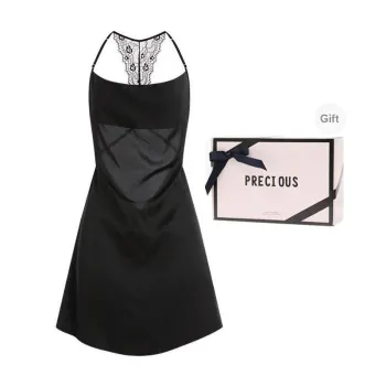 OEING Nightgown Women's Gift Box Set Black