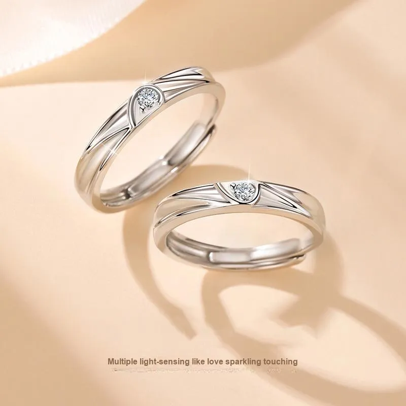 Barbie S925 Silver Rings Unisex Silver-4