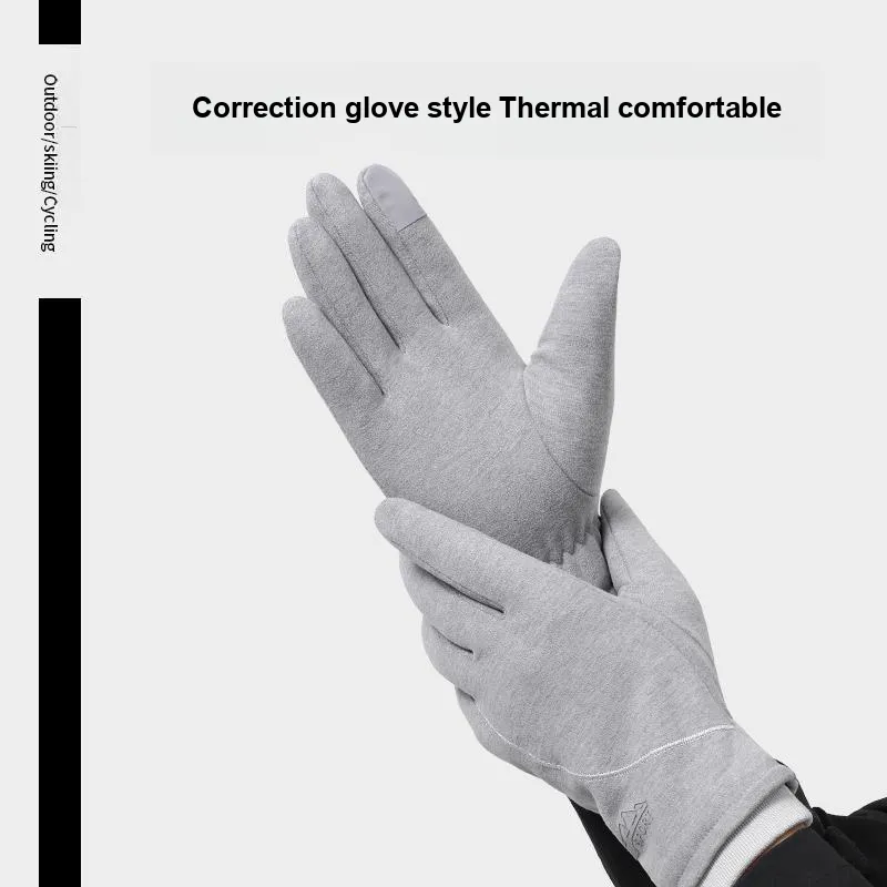 NANJIREN Thickened Gloves Men's-5