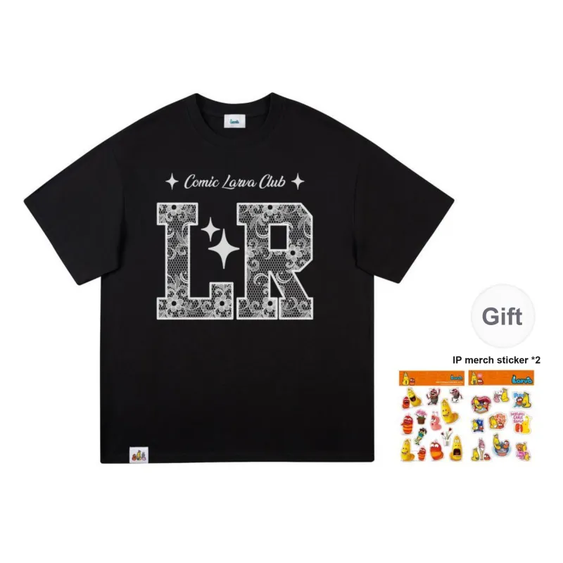 COMIC LARVA T Shirts Unisex-5